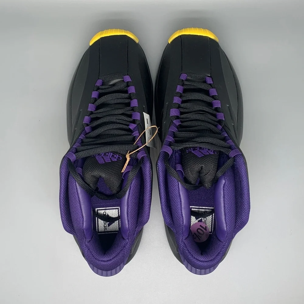 Adidas Crazy 1 Lakers Home Basketball‎ Shoes FZ6208 Men’s Sz 10½ New!
